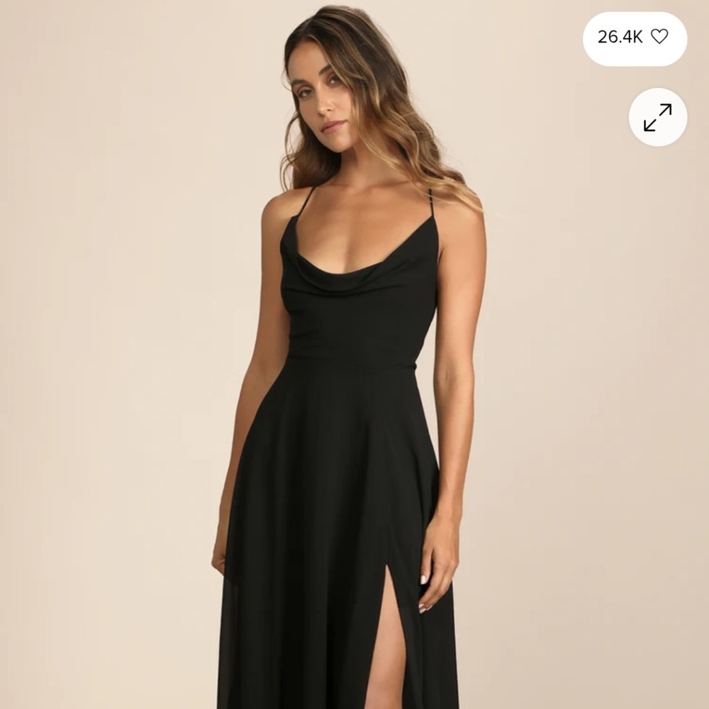 Lulu's Romantically Speaking Maxi Dress
